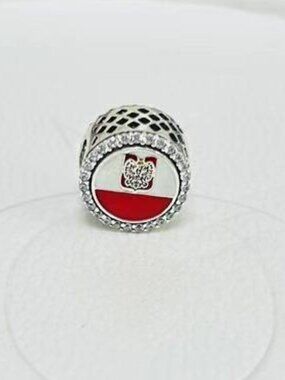 Pandora Poland Flag Exclusive Charm